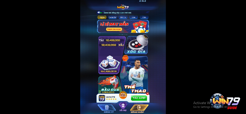 Link Tải Win79 Chính Thức - Game Bài Đổi Thưởng Uy Tín #1 9 kho game win79 dac sac